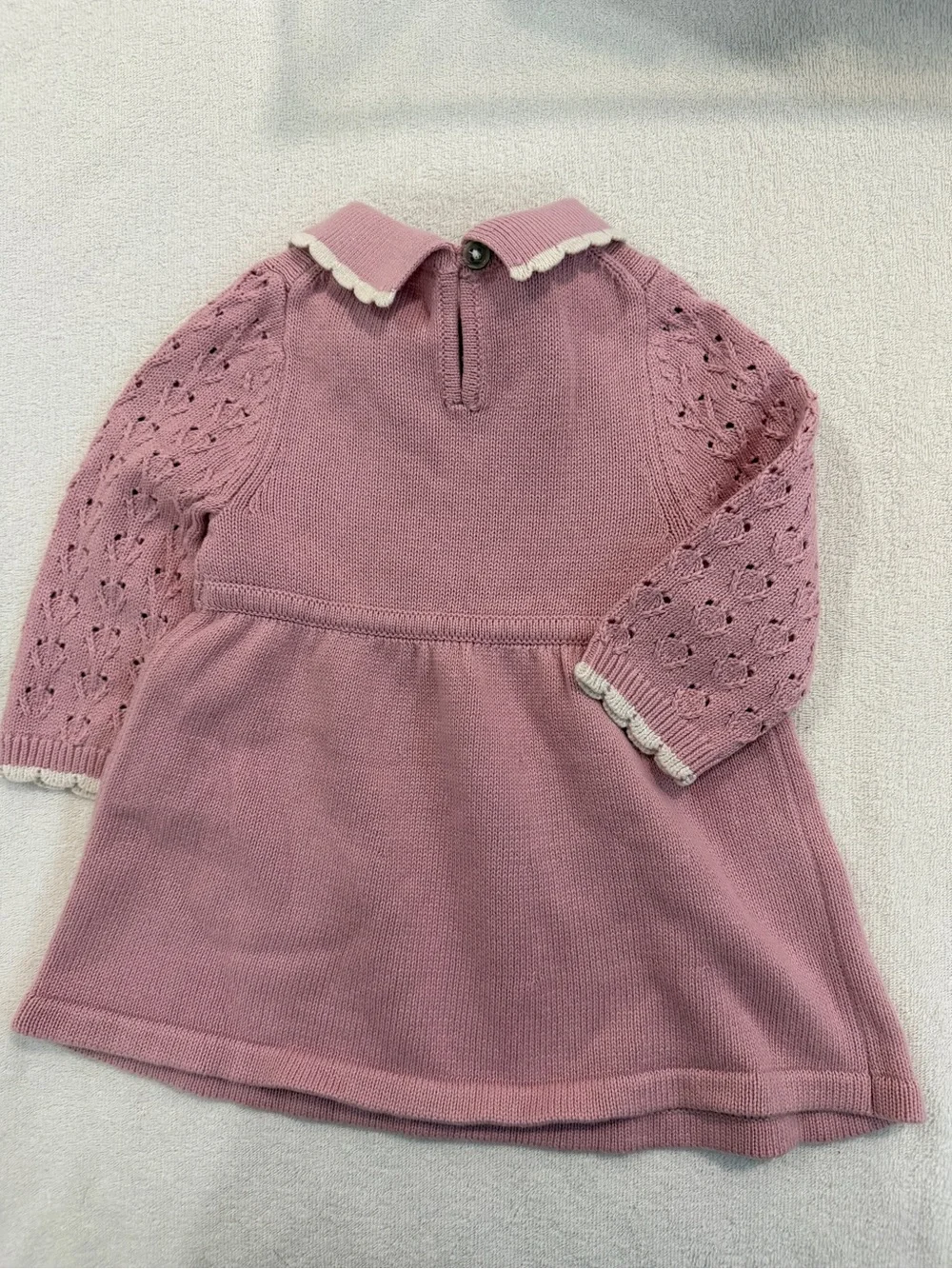 NWOT Boden(label removed) baby girl knitting Dress 6-9M